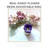 Pansy Flower Ring - Image 2