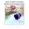 Pansy Flower Ring - Image 3