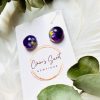 Pansy Earrings