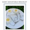 Children Daisy Adjustable Bracelet