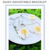 Children Daisy Adjustable Bracelet - Image 2