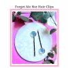 Forget Me Not Hair Clips
