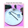 Forget Me Not Hair Clips - Image 2