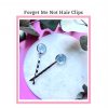 Forget Me Not Hair Clips - Image 3