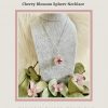 Cherry Blossom Sphere Necklace - Image 4